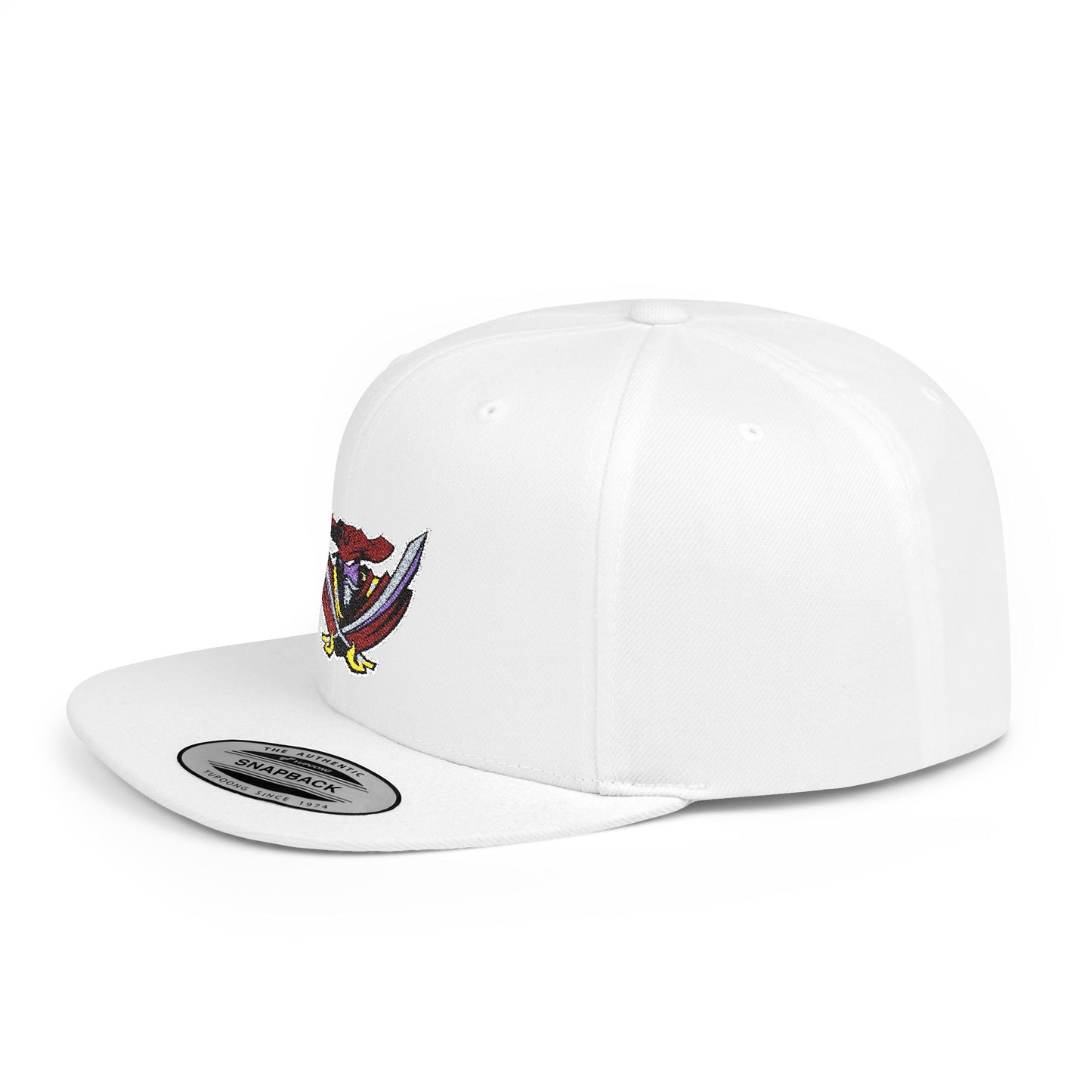 Flat Bill Snapback Hat - KYSA Logo