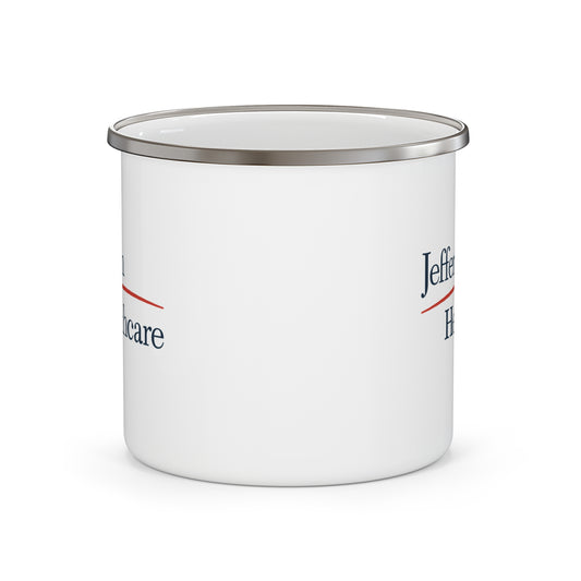 Jefferson Healthcare Enamel Camping Mug