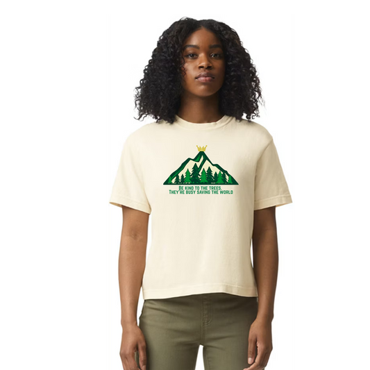 Be Kind. Women's Boxy Tee