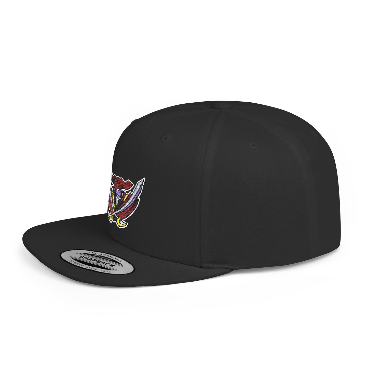 Flat Bill Snapback Hat - KYSA Logo
