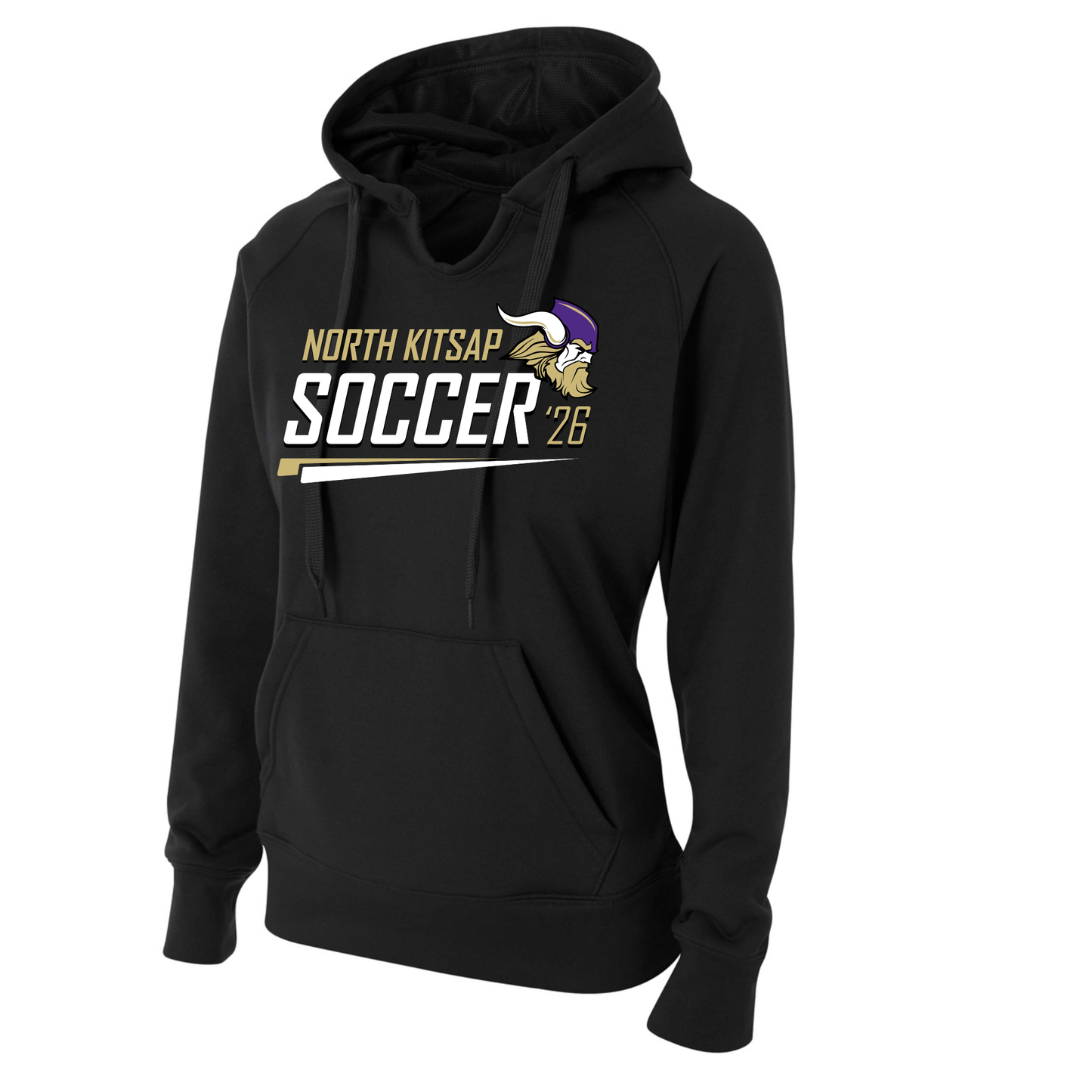 NK Vikings Boys Soccer 2026 - Tech Fleece Womens Hoodie