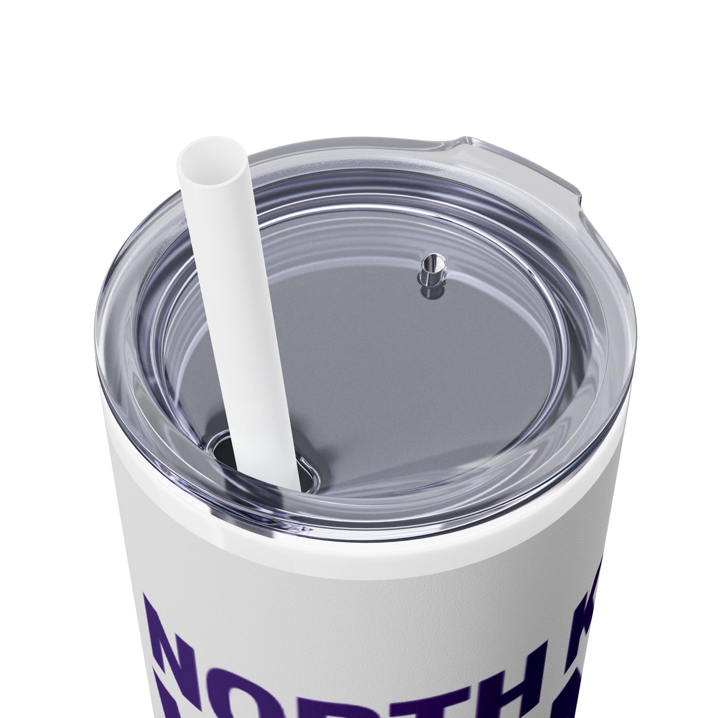 Skinny Tumbler with Straw, 20oz