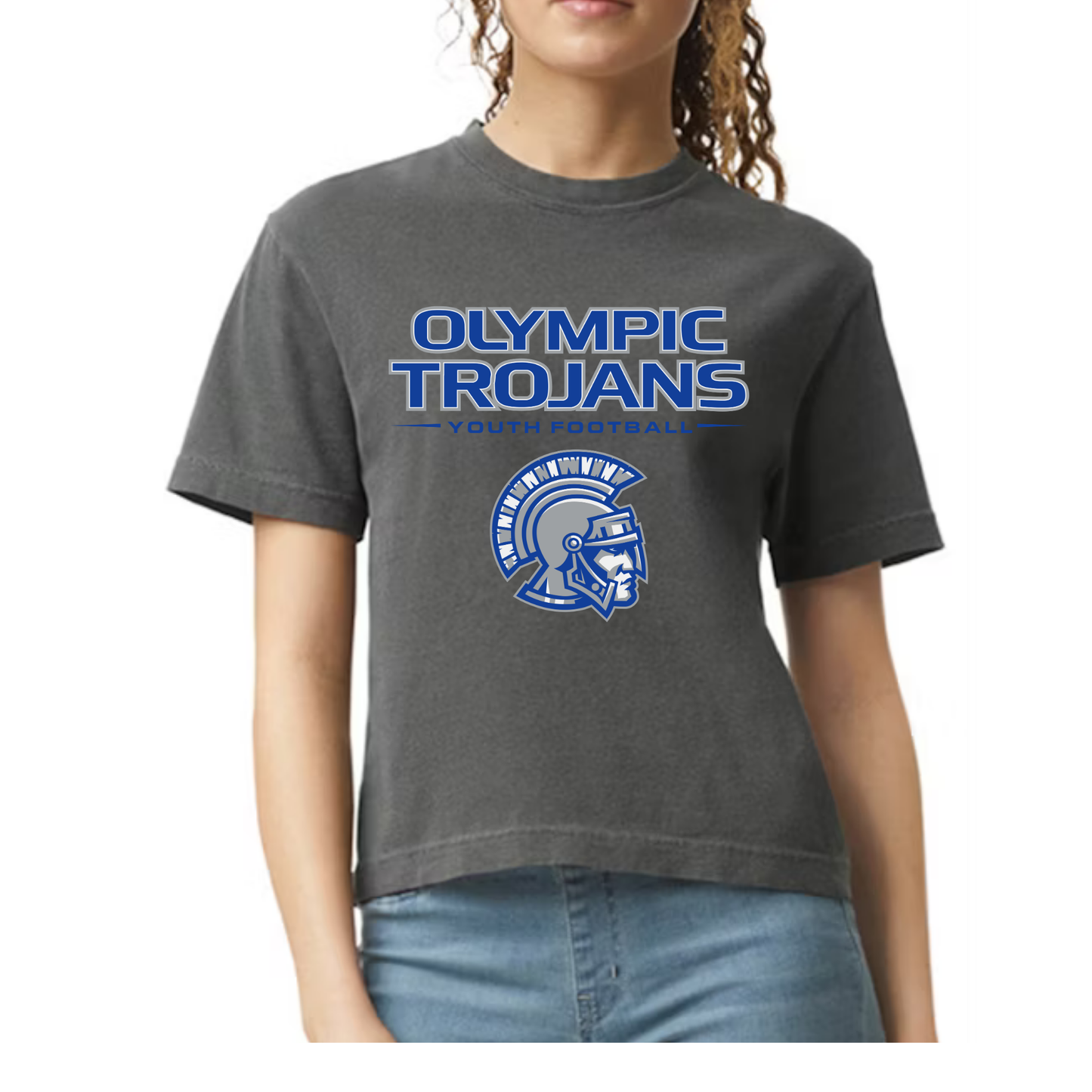 Olympic Youth Football Women's Boxy Tee