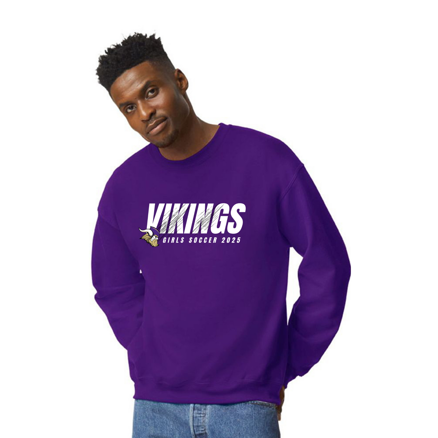 Girls Soccer Crewneck sweatshirt - unisex