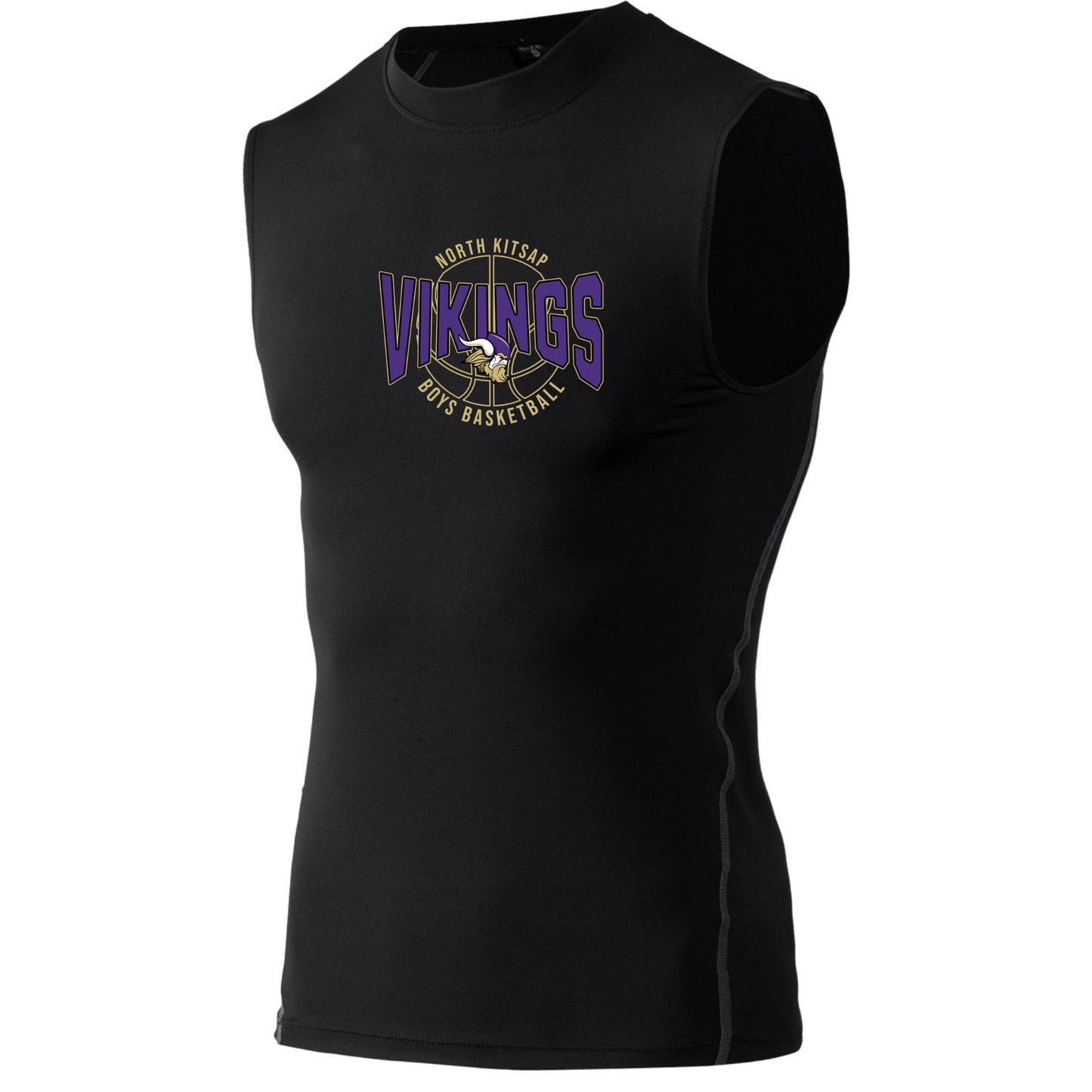 NEW - NK Boys Basketball 2025 Sleeveless Compression Tank