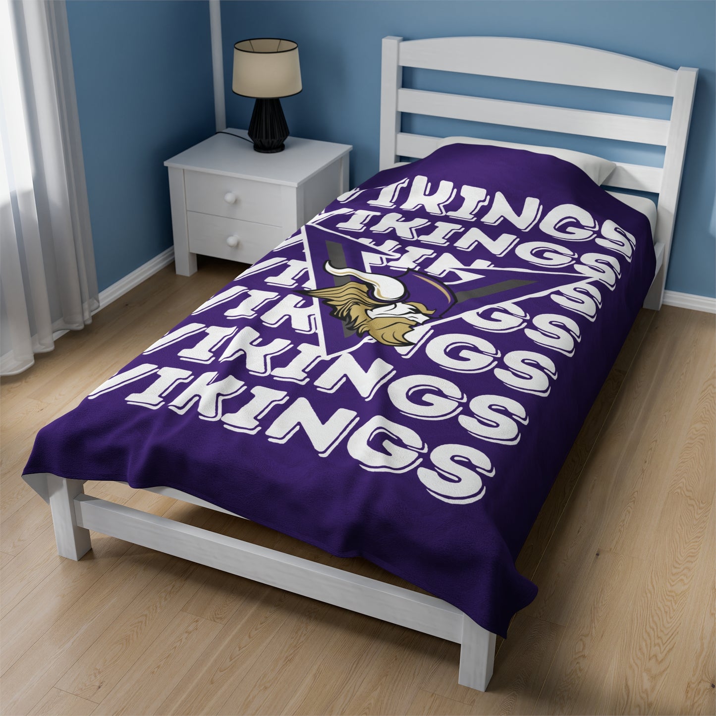 Purple Viking Plush Blanket