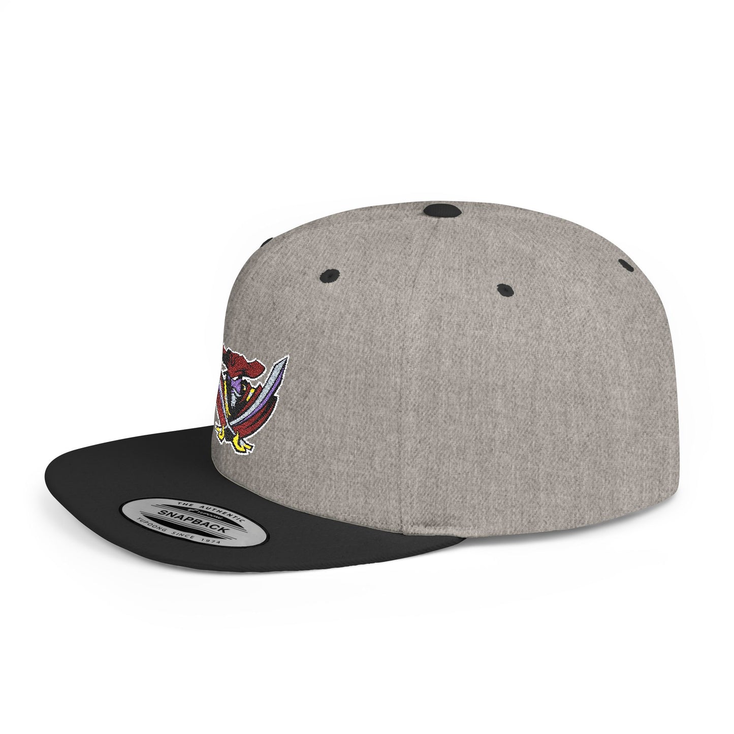Flat Bill Snapback Hat - KYSA Logo