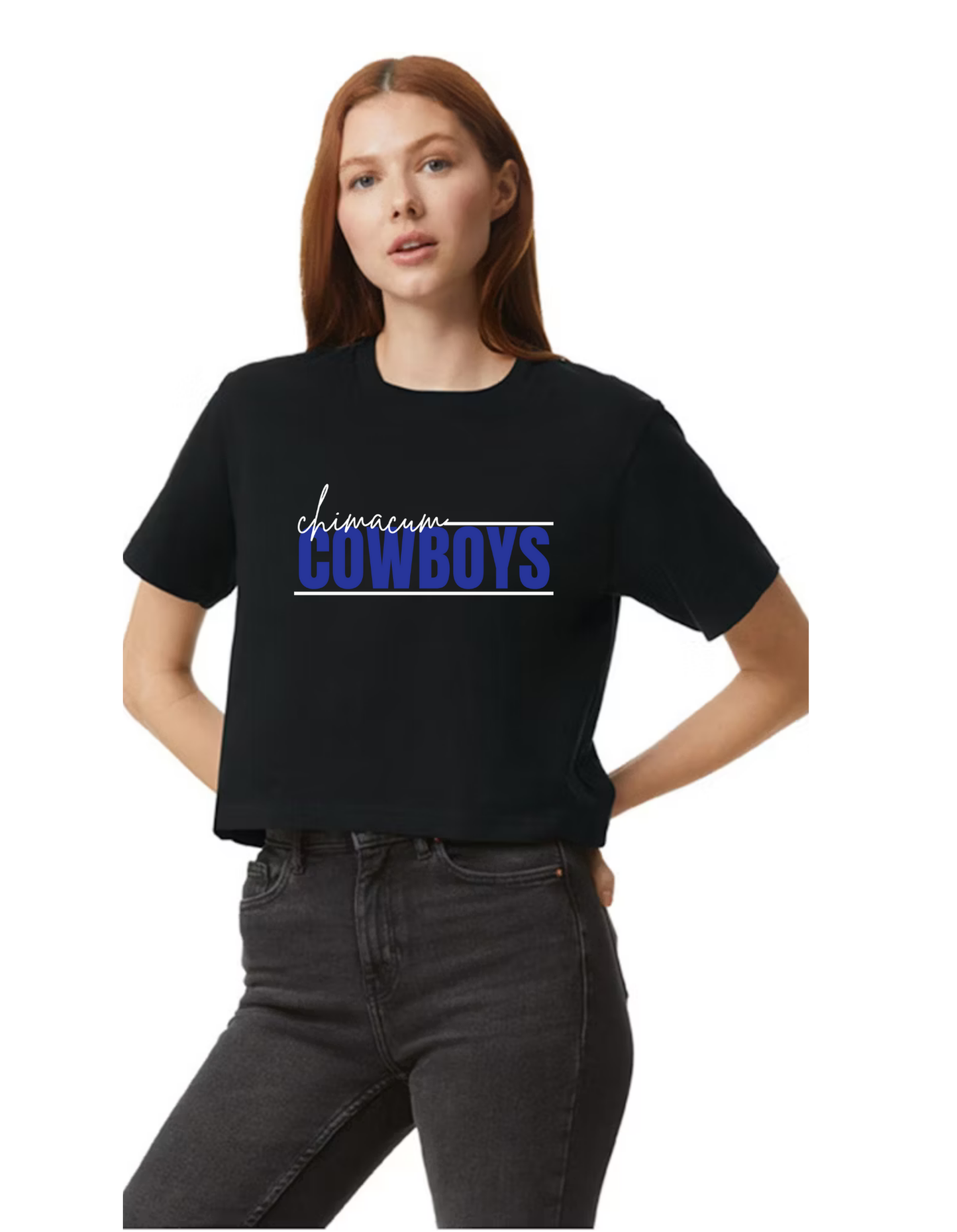 Cowboys Boxy T - Womens