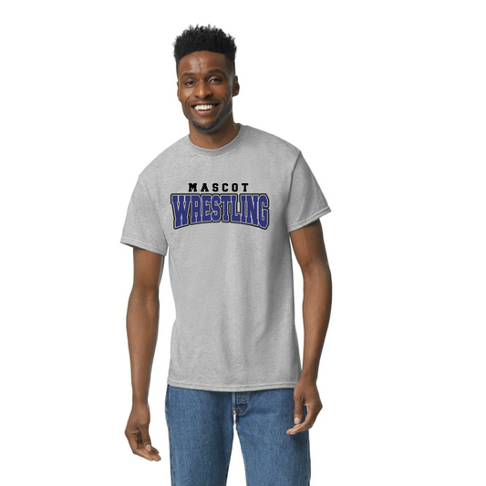 Custom Mascot Wrestling Unisex Tshirt
