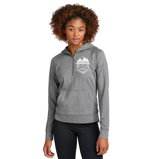 *NEW* EJLL - Women's Sport-Wick Stretch 1/2-Zip Hoodie