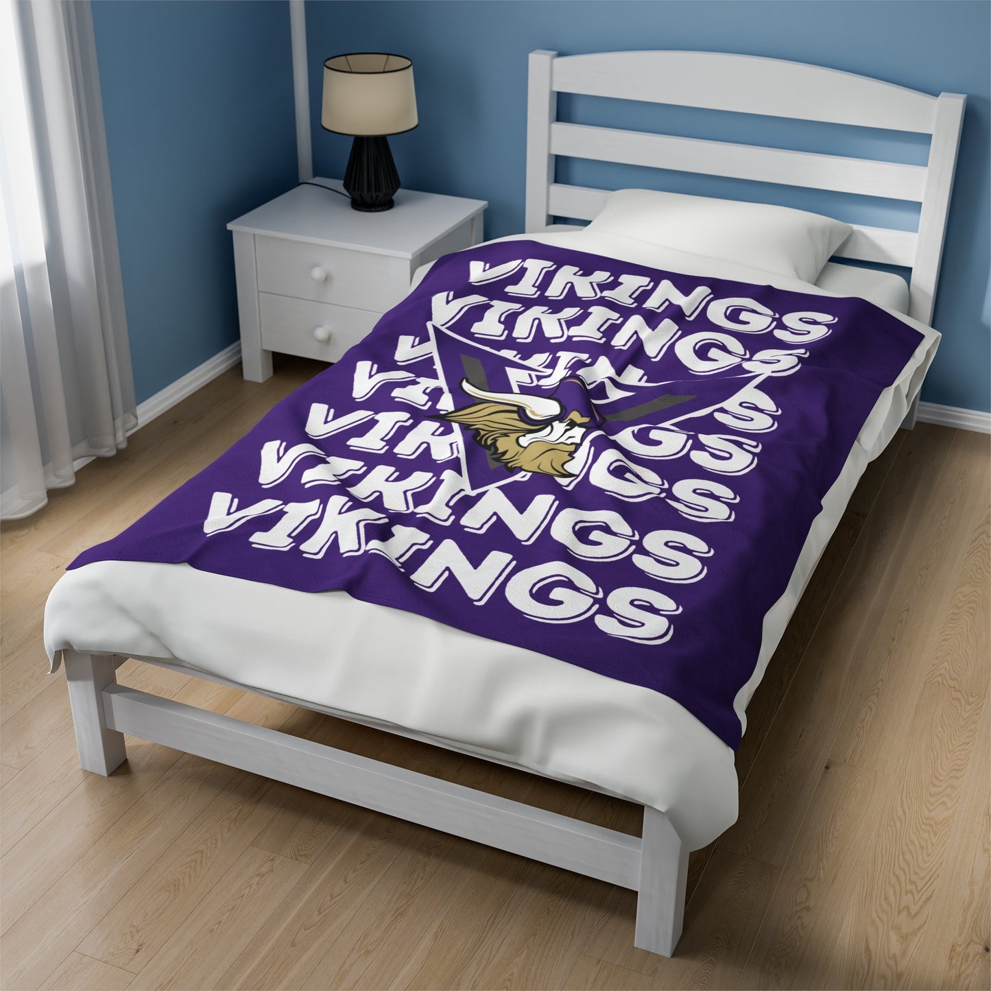 Purple Viking Plush Blanket