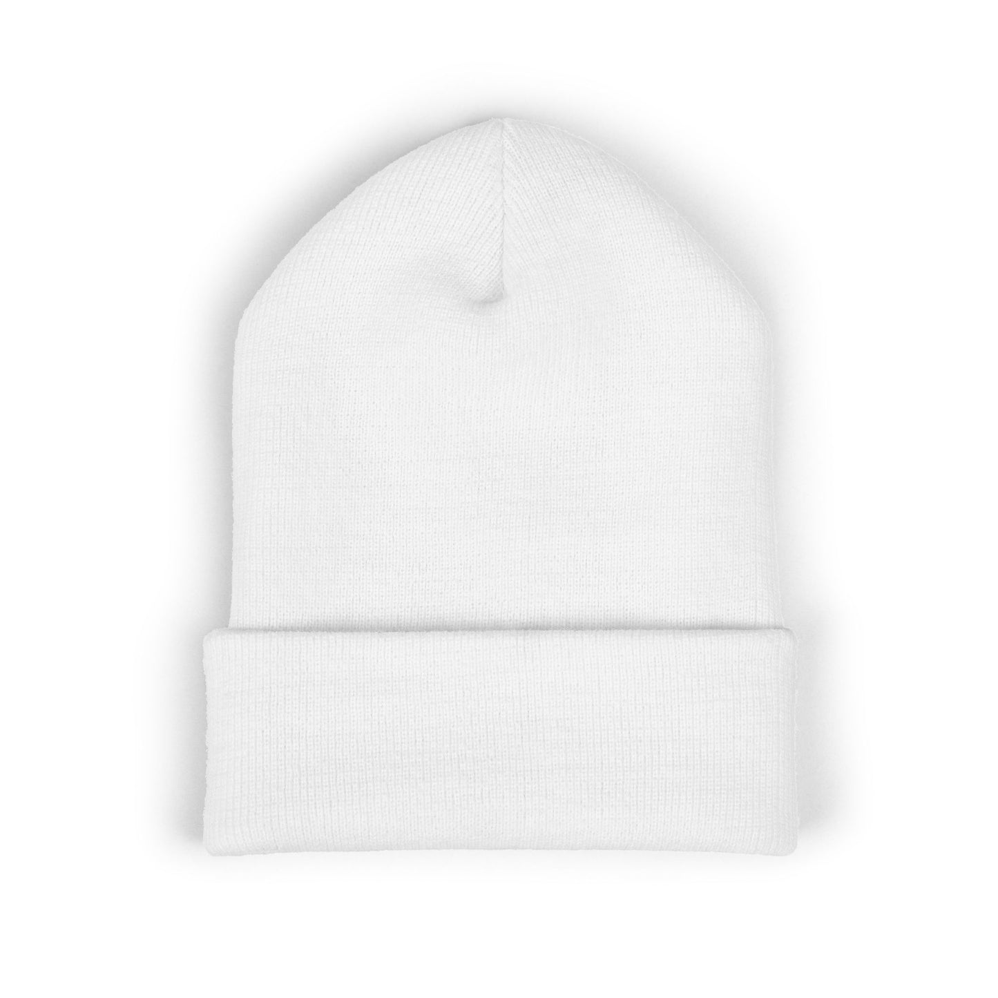 Personalized Classic Cuffed Beanie with Initial Embroidery