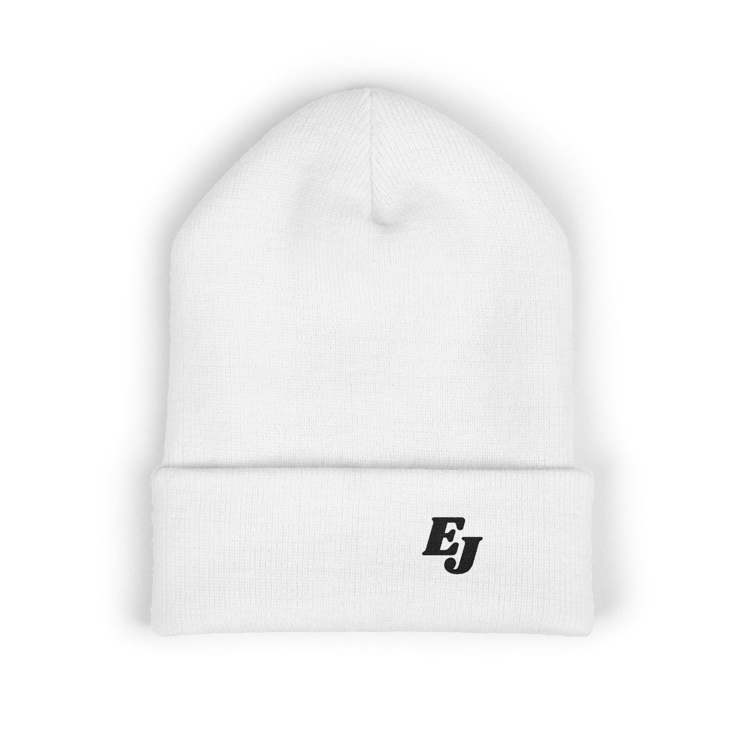 Personalized Classic Cuffed Beanie with Initial Embroidery