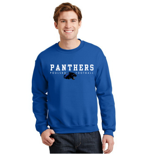 Panther Football crewneck - Youth & Adult Sizes