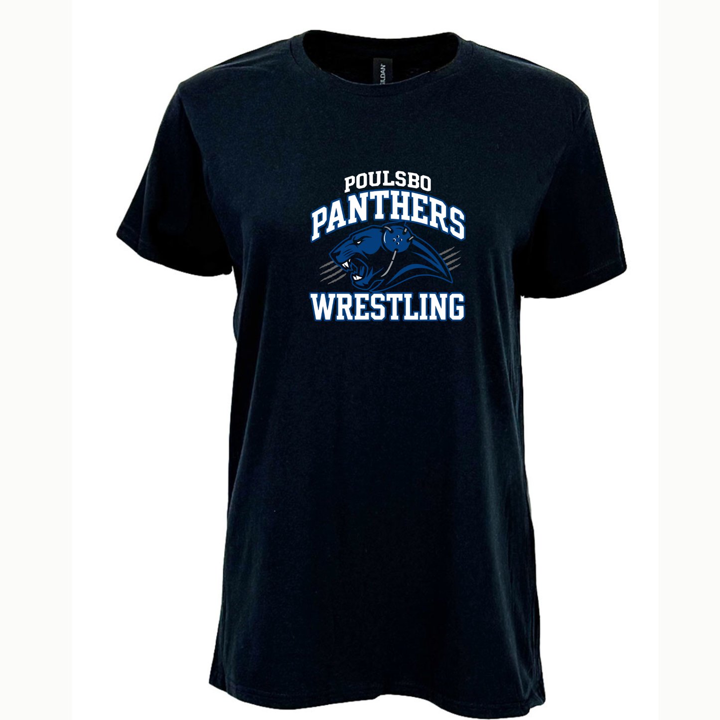 Panther Wrestling Softstyle Womens tshirt