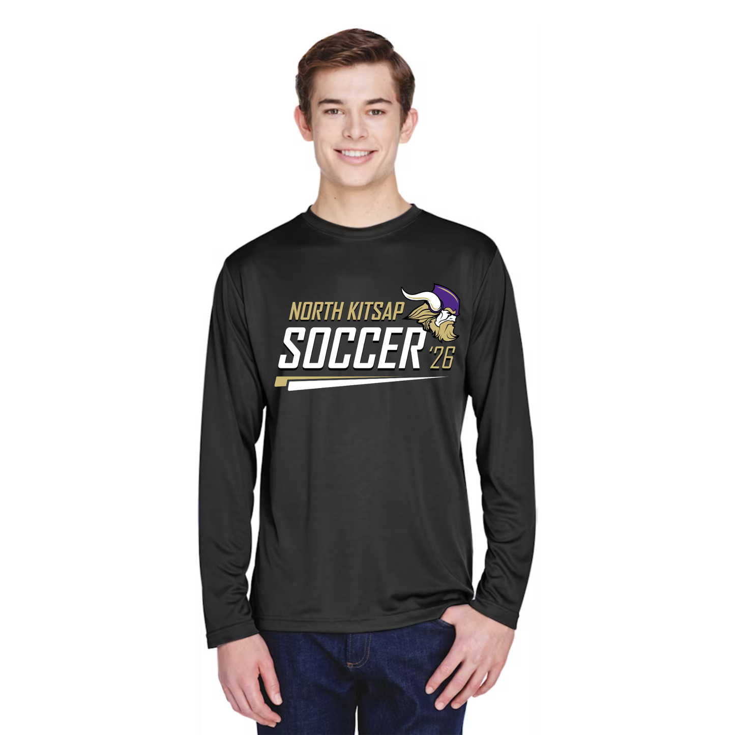 NK Vikings Boys Soccer 2026 Performance Long sleeve