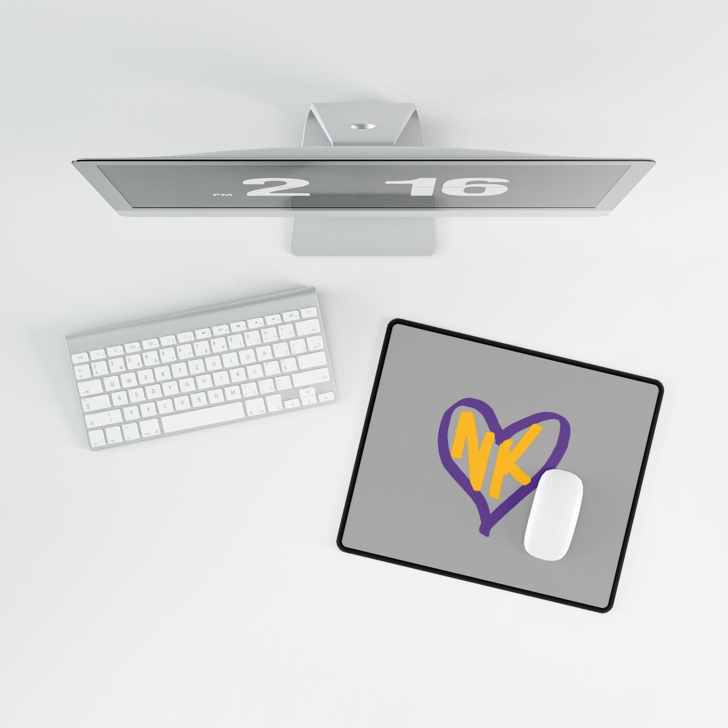 NK Cares Heart Desk Mats