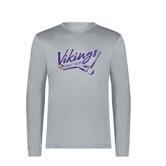 NK Golf Performance long sleeve - purple logo
