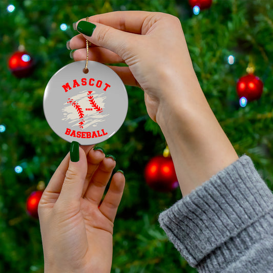 Custom Team & Name BaseballOrnament