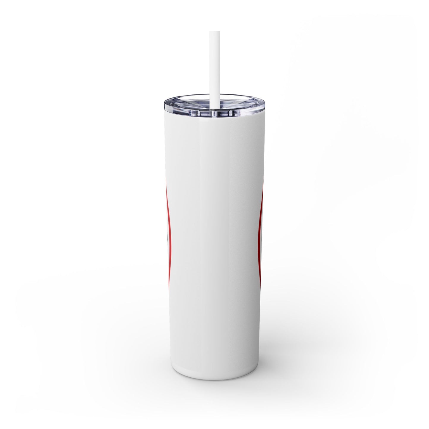 David Wolfle Skinny Tumbler with Straw, 20oz