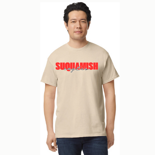 Suquamish heavy weight cotton tshirt - unisex