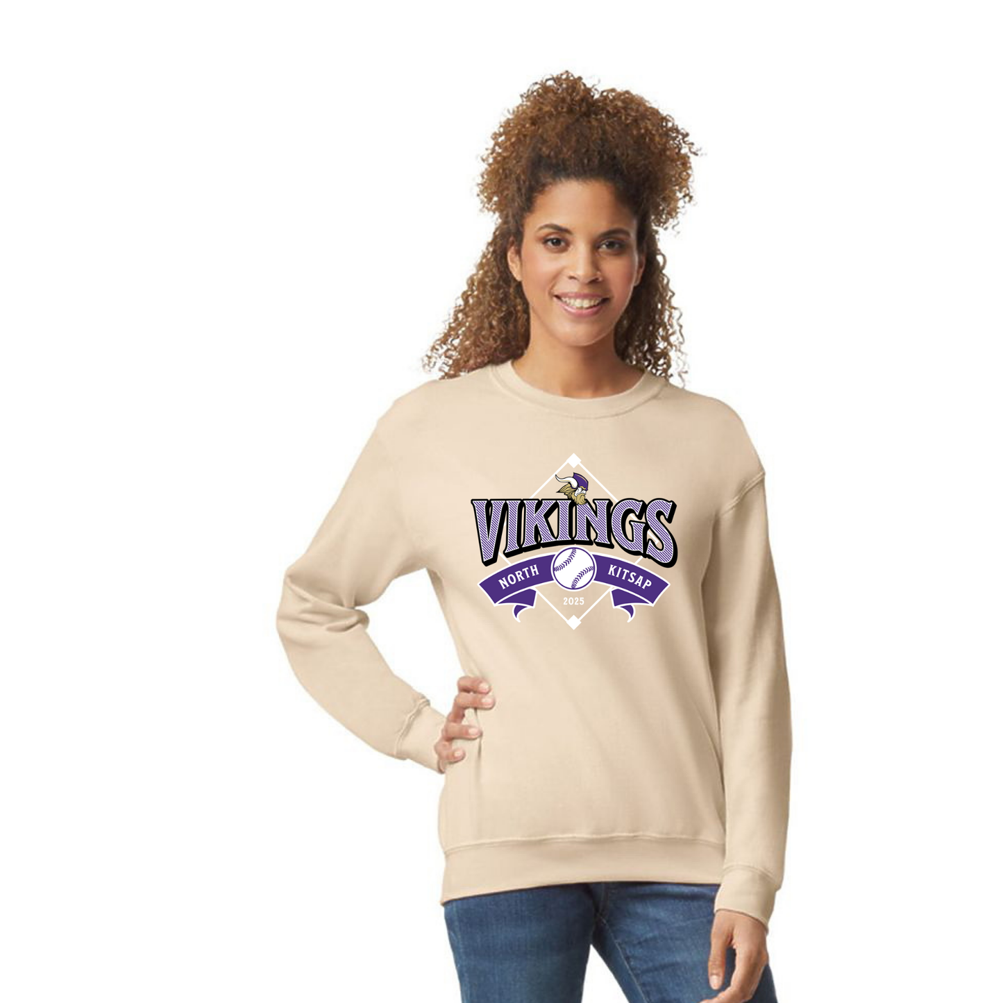 Nk Baseball unisex Crewneck - Diamond Logo