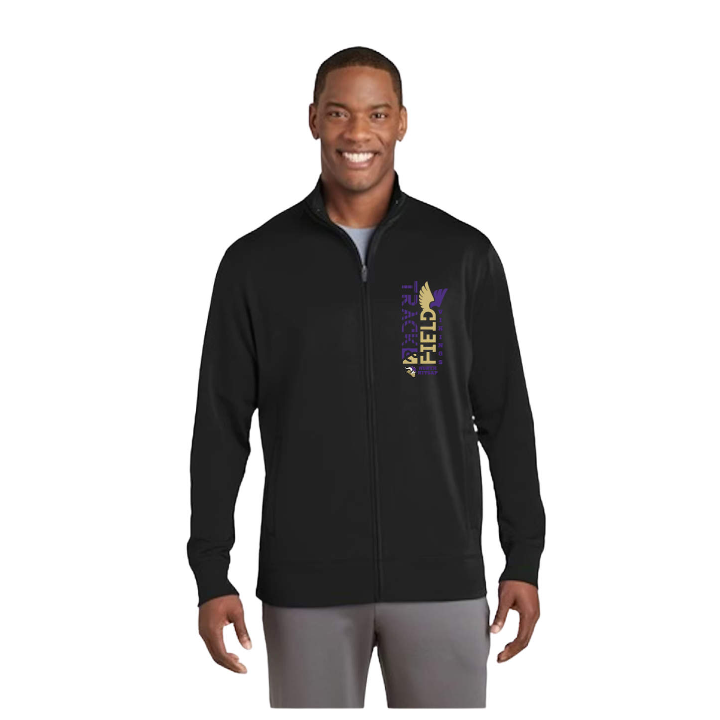 Viking T&F - Sport-Wick Fleece Full-Zip Jacket - Mens