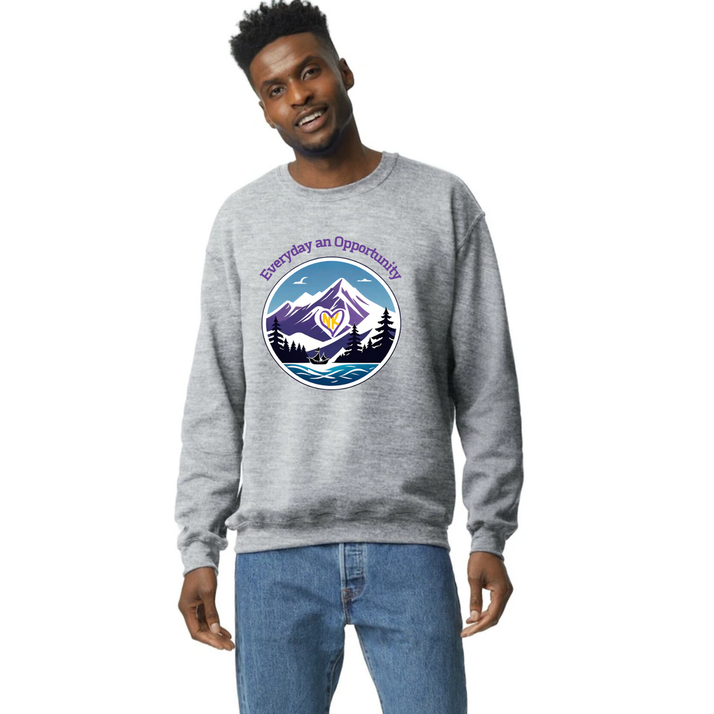 NK Cares Mountain - Unisex - Crewneck