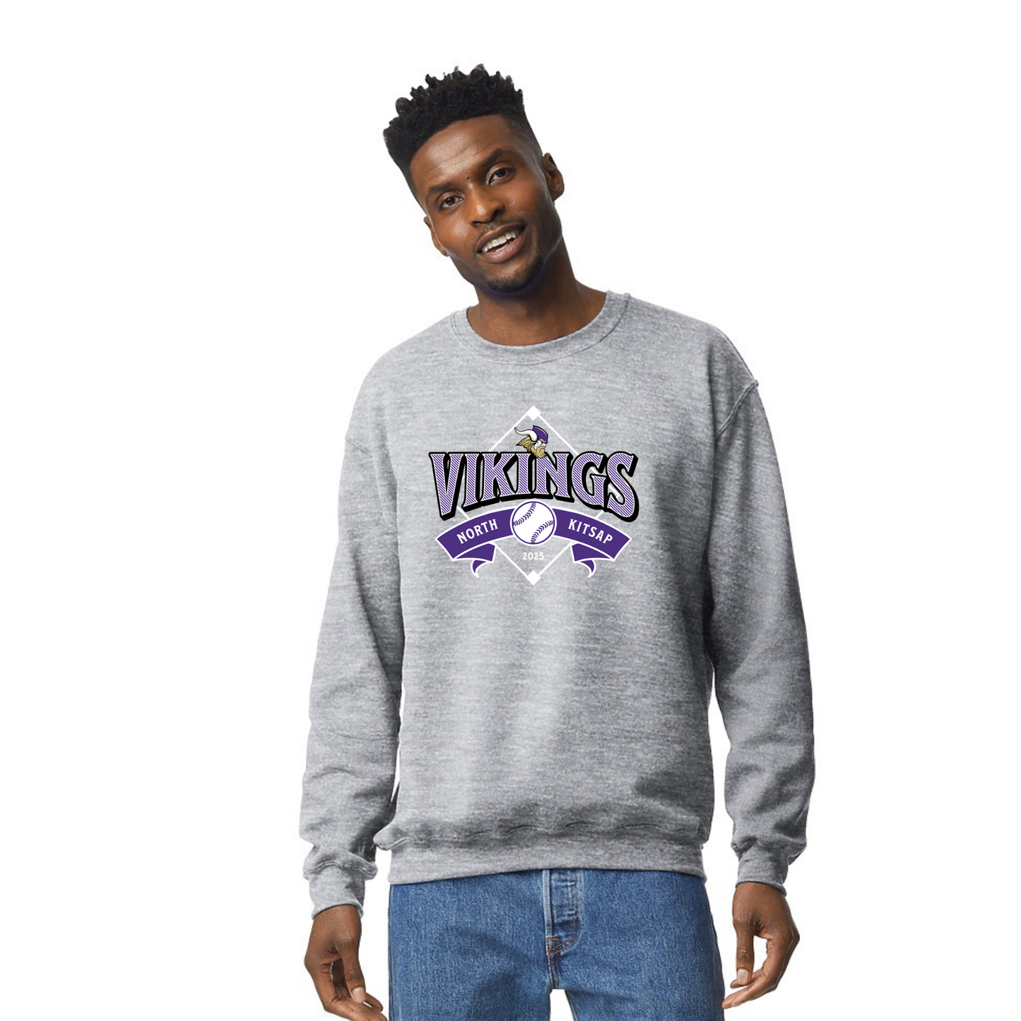 Nk Baseball unisex Crewneck - Diamond Logo