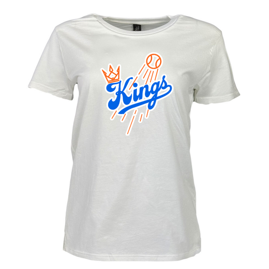 Kings Baseball - Softstyle Womens tshirt