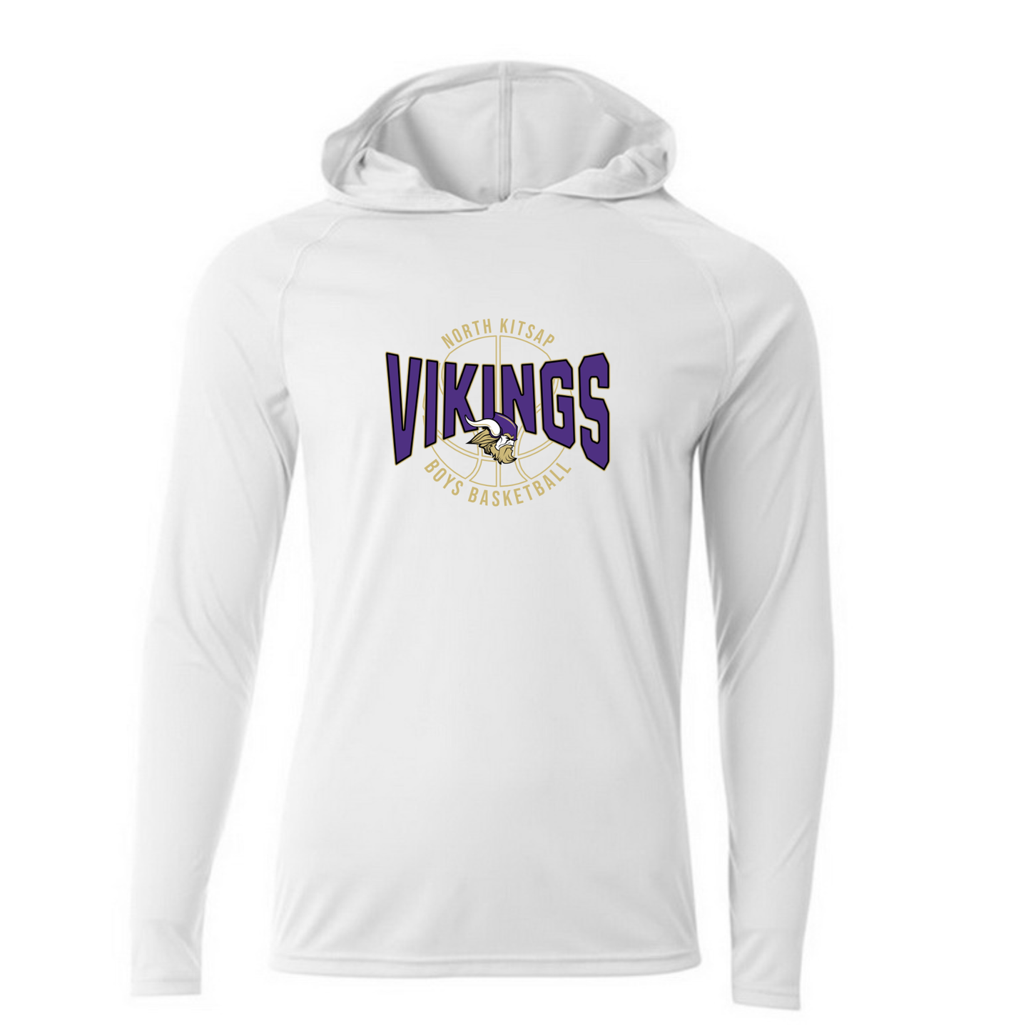 *NEW* 25/36 Boys Basketball Performance Long Sleeve - Hooded