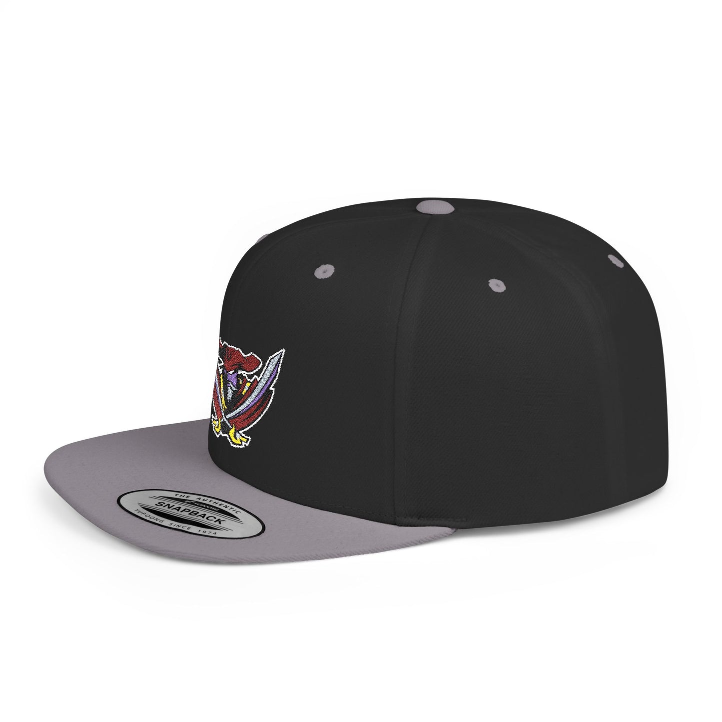 Flat Bill Snapback Hat - KYSA Logo