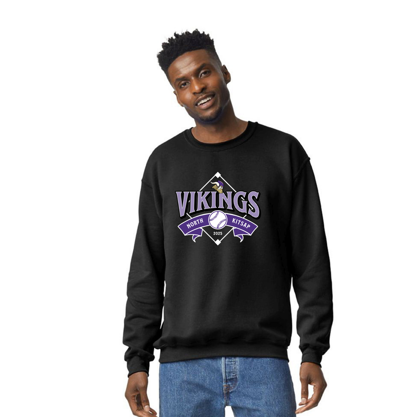 Nk Baseball unisex Crewneck - Diamond Logo