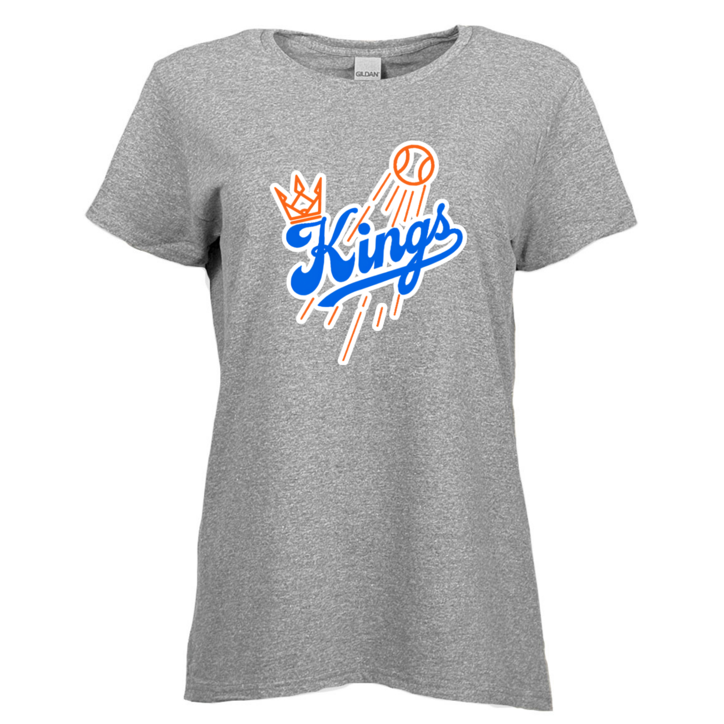Kings Baseball - Softstyle Womens tshirt
