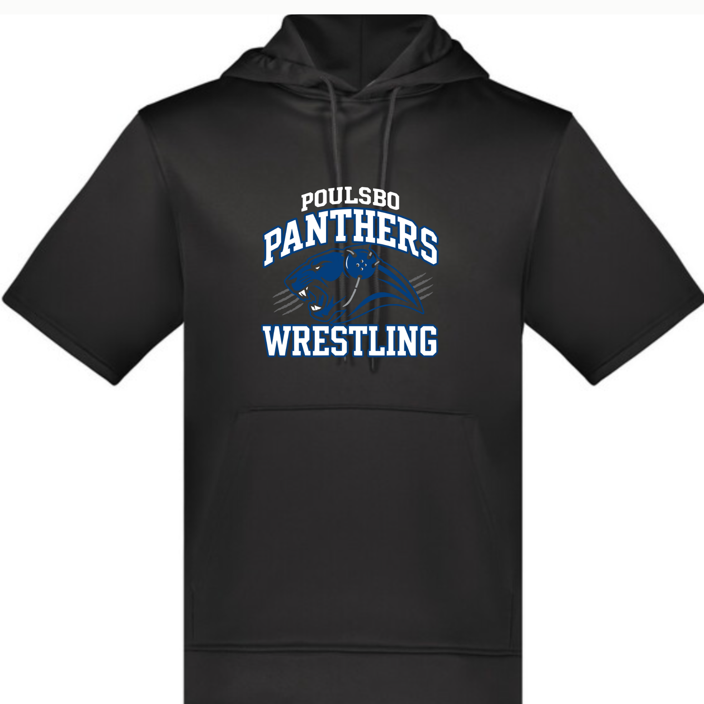 Panthers Wrestling - Fleece Short Sleeve Hoodie