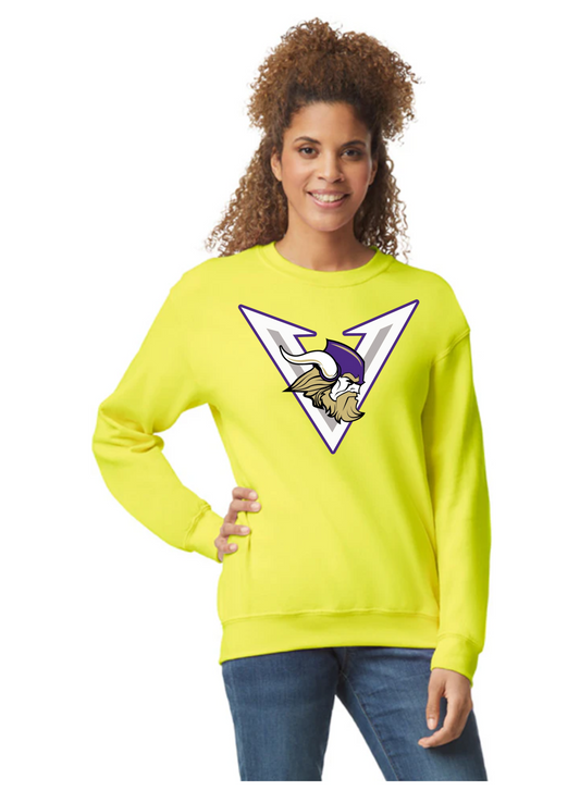 Plus 1 - Neon Vikings crewneck
