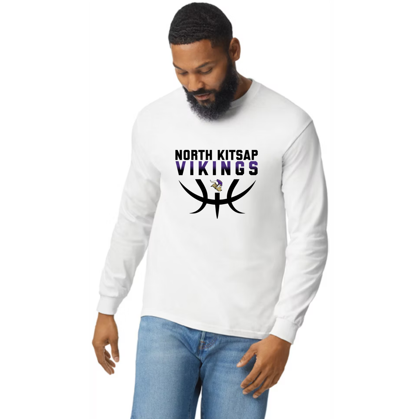 NK Basketball Long Sleeve - Stack Logo - Unisex