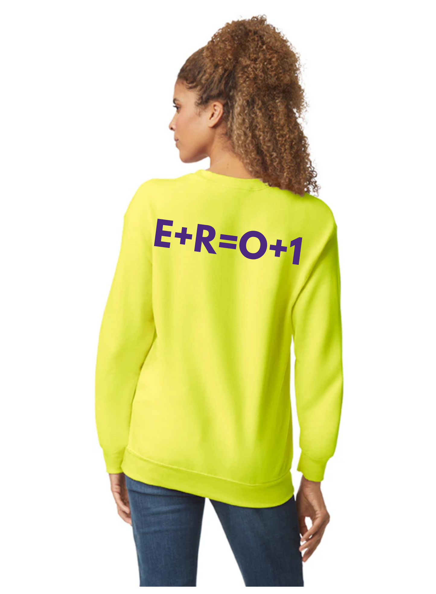 Plus 1 - Neon Vikings crewneck