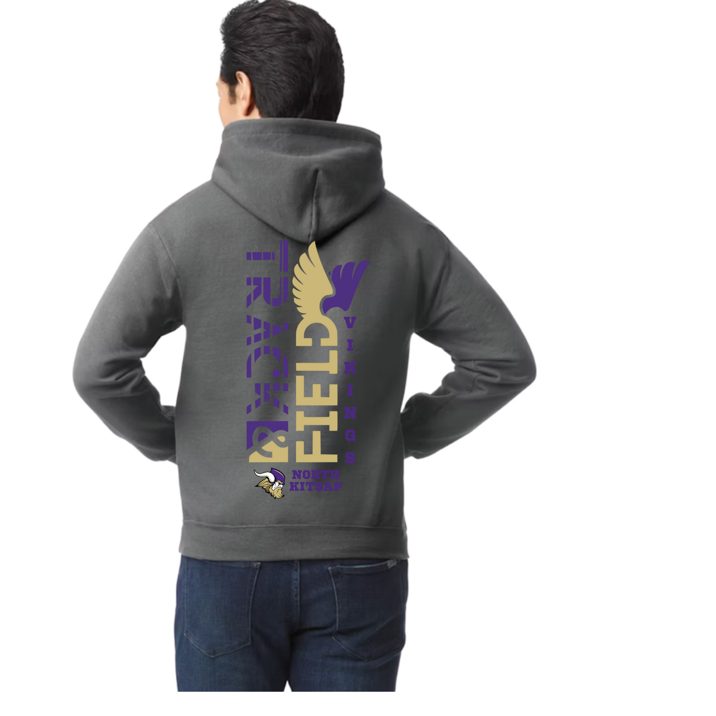Vikings T&F - Heavy Cotton Hoodie - Unisex