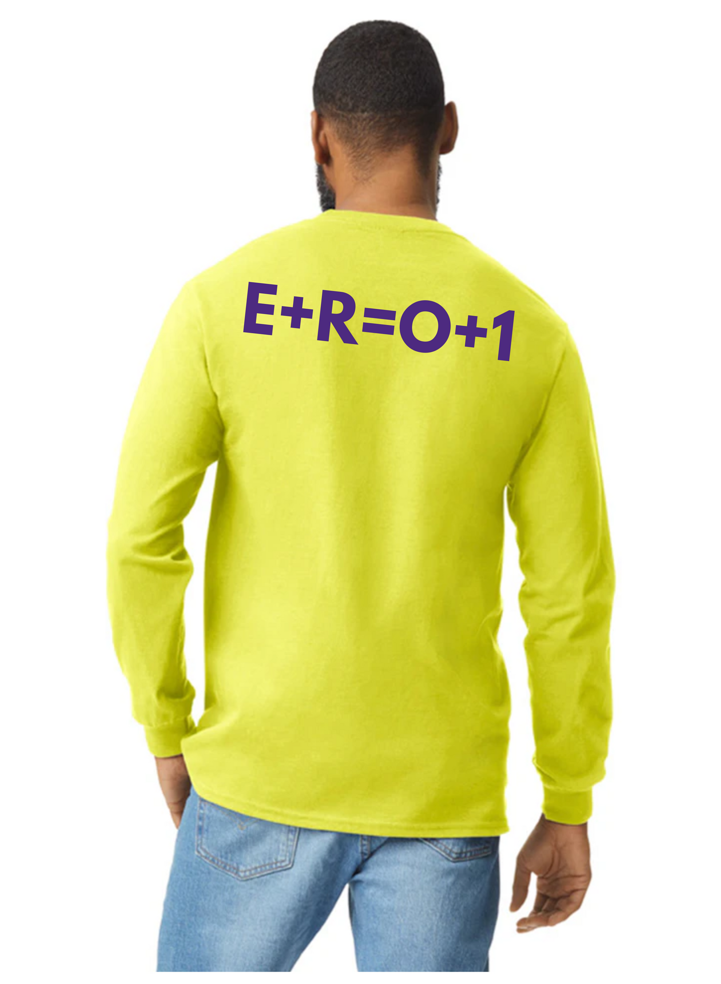 Plus 1 - Neon Vikings Pocket Long sleeve