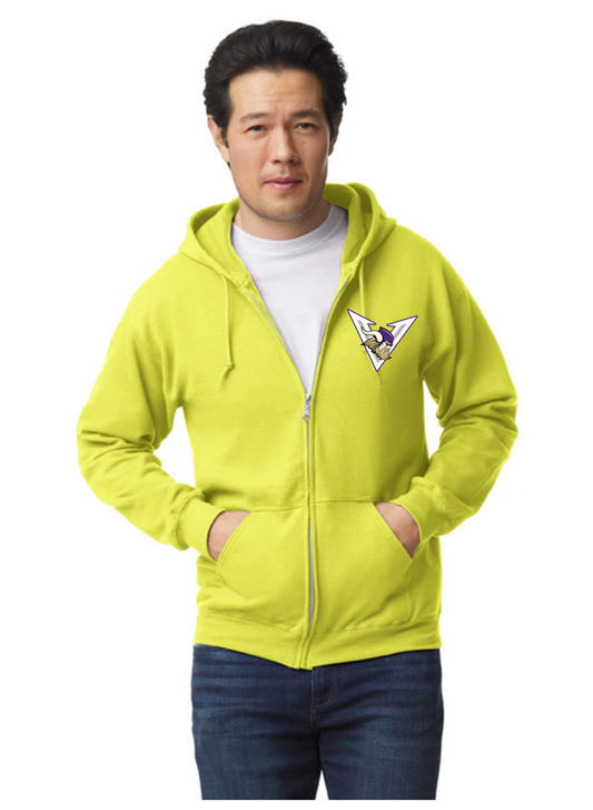 Plus 1 - Neon Vikings Full Zip Jacket