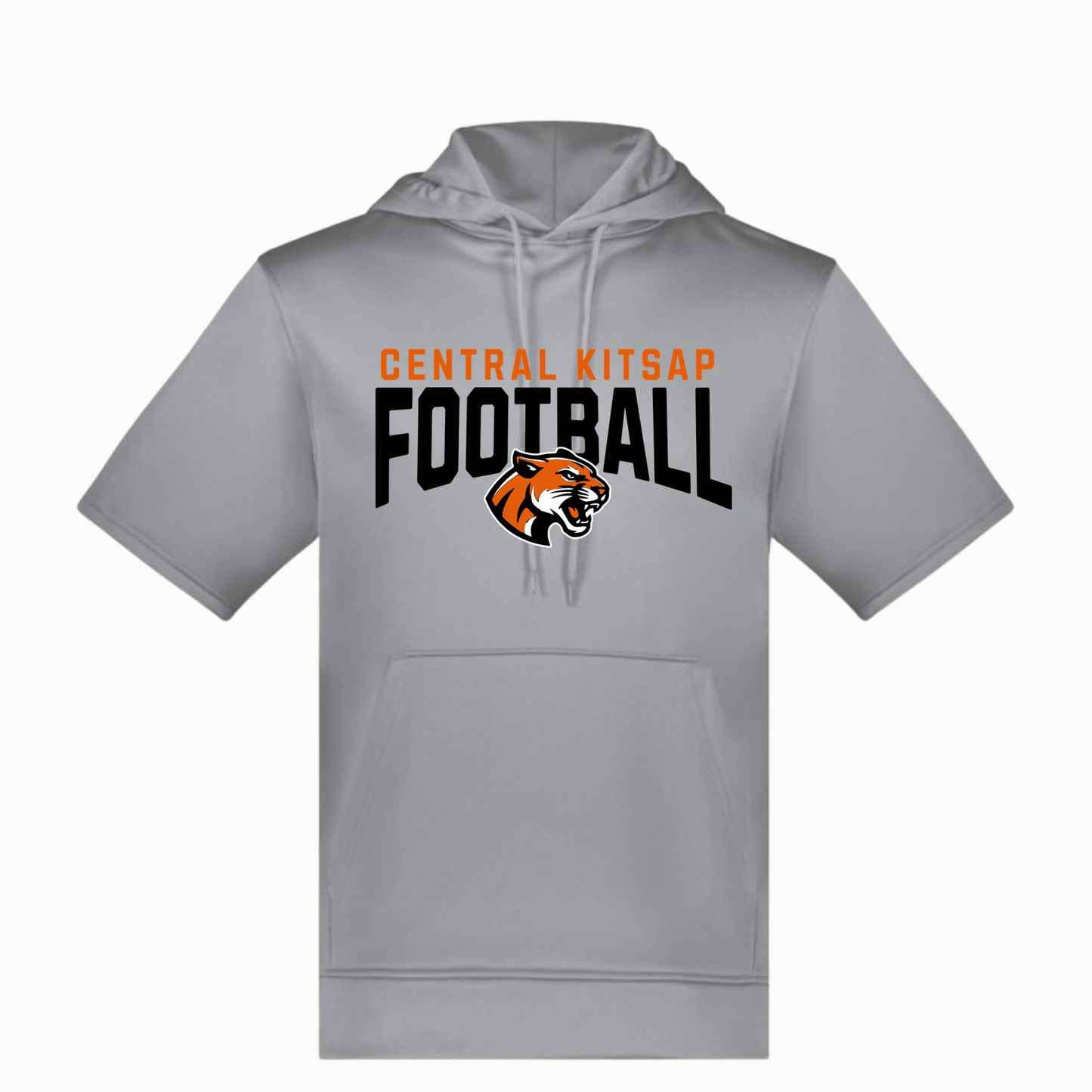 CK Cougars Football Fleece Short Sleeve Hoodie