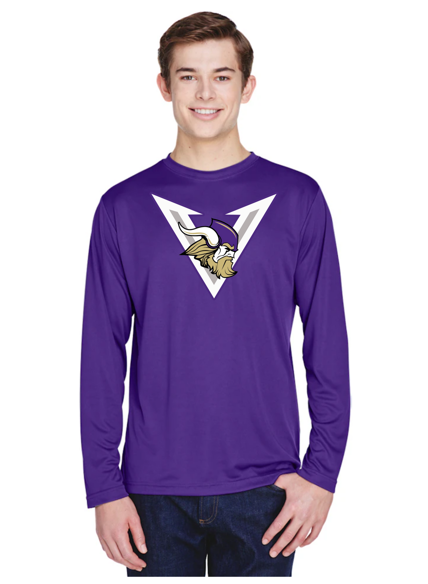 Vikings "V" Performance long sleeve