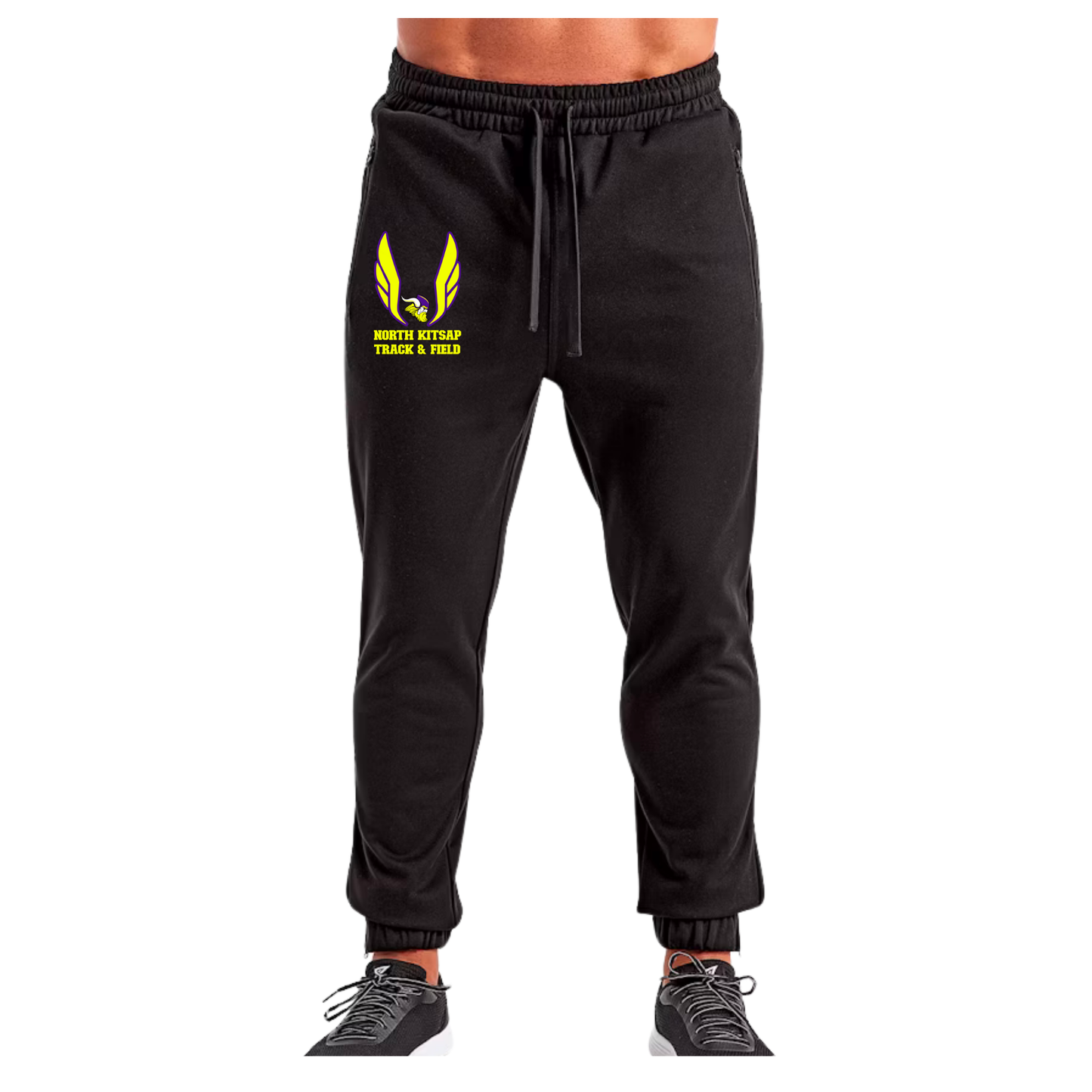 Vikings T&F Team Warm up Joggers - Volt Logo- Mens