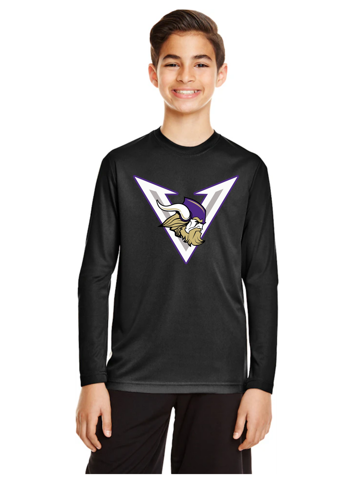 Vikings "V" Performance long sleeve