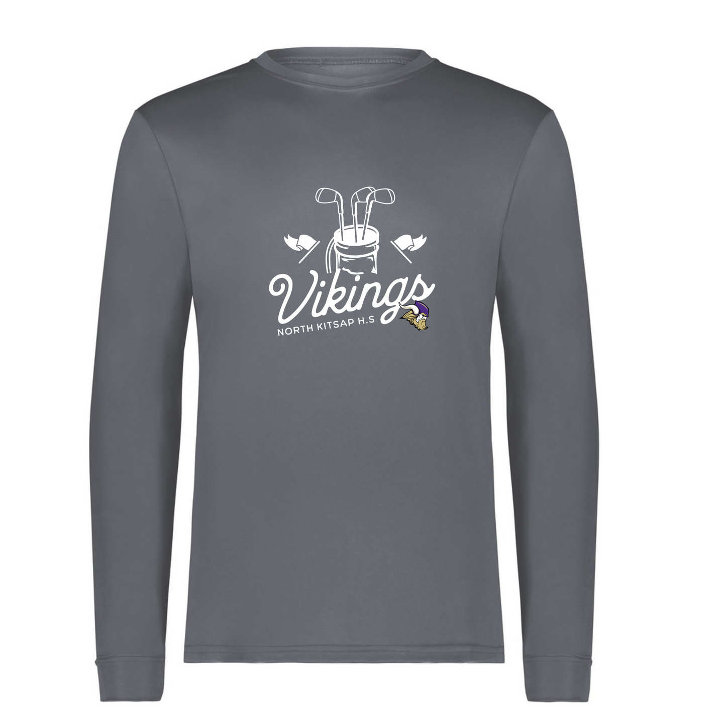 NK Golf Performance long sleeve - White clubs logo