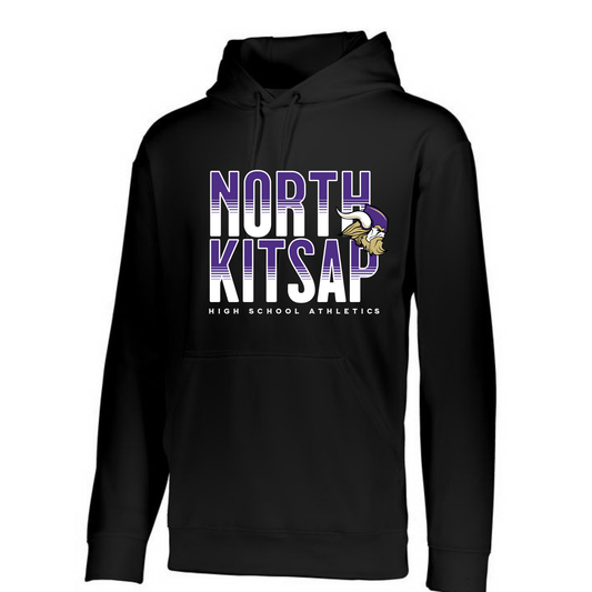 North Kitsap Athletics Stack Logo - Mens Performance Hoodie
