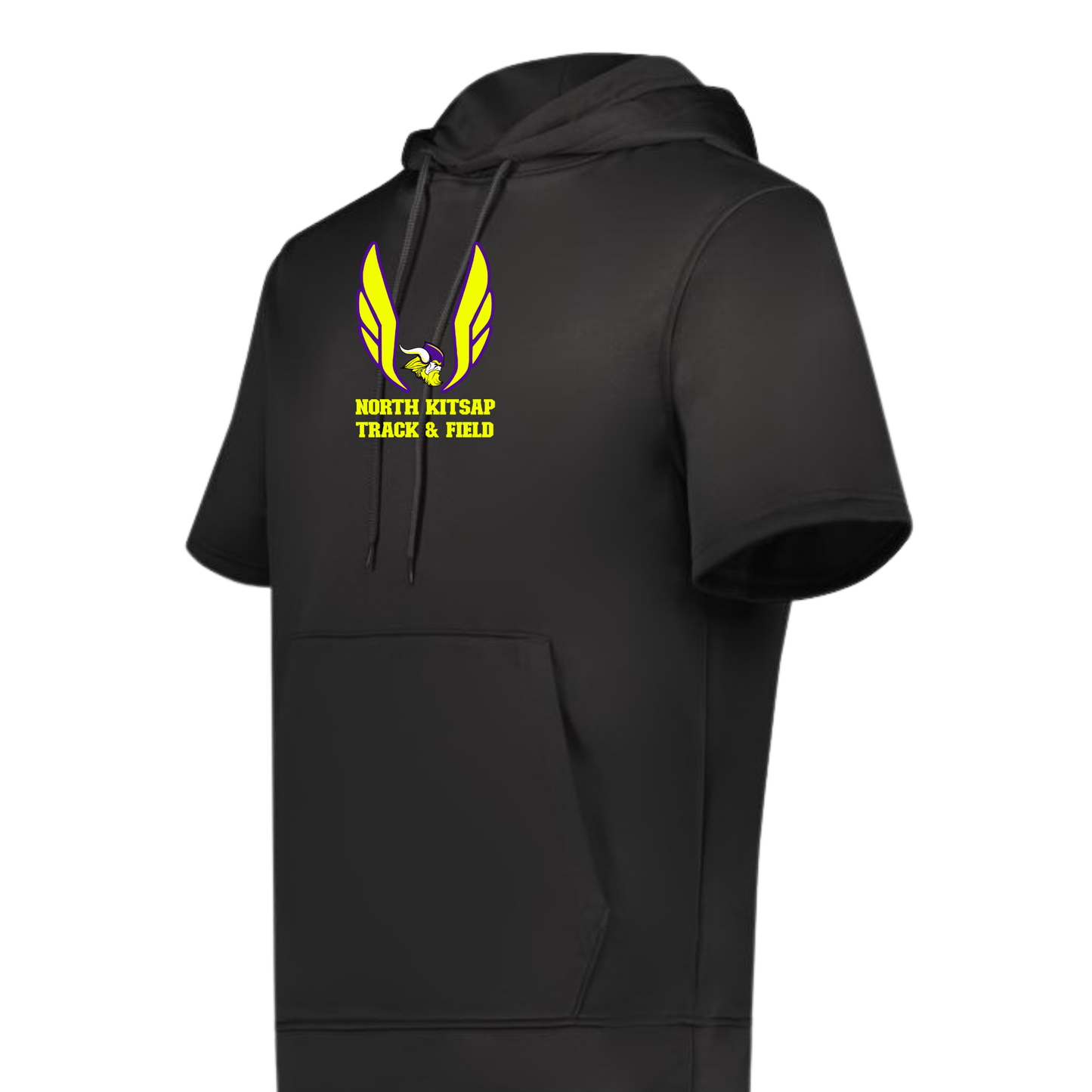 Vikings T&F Performance Hooded short sleeve