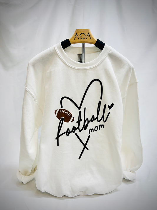 Football Mom - Heart