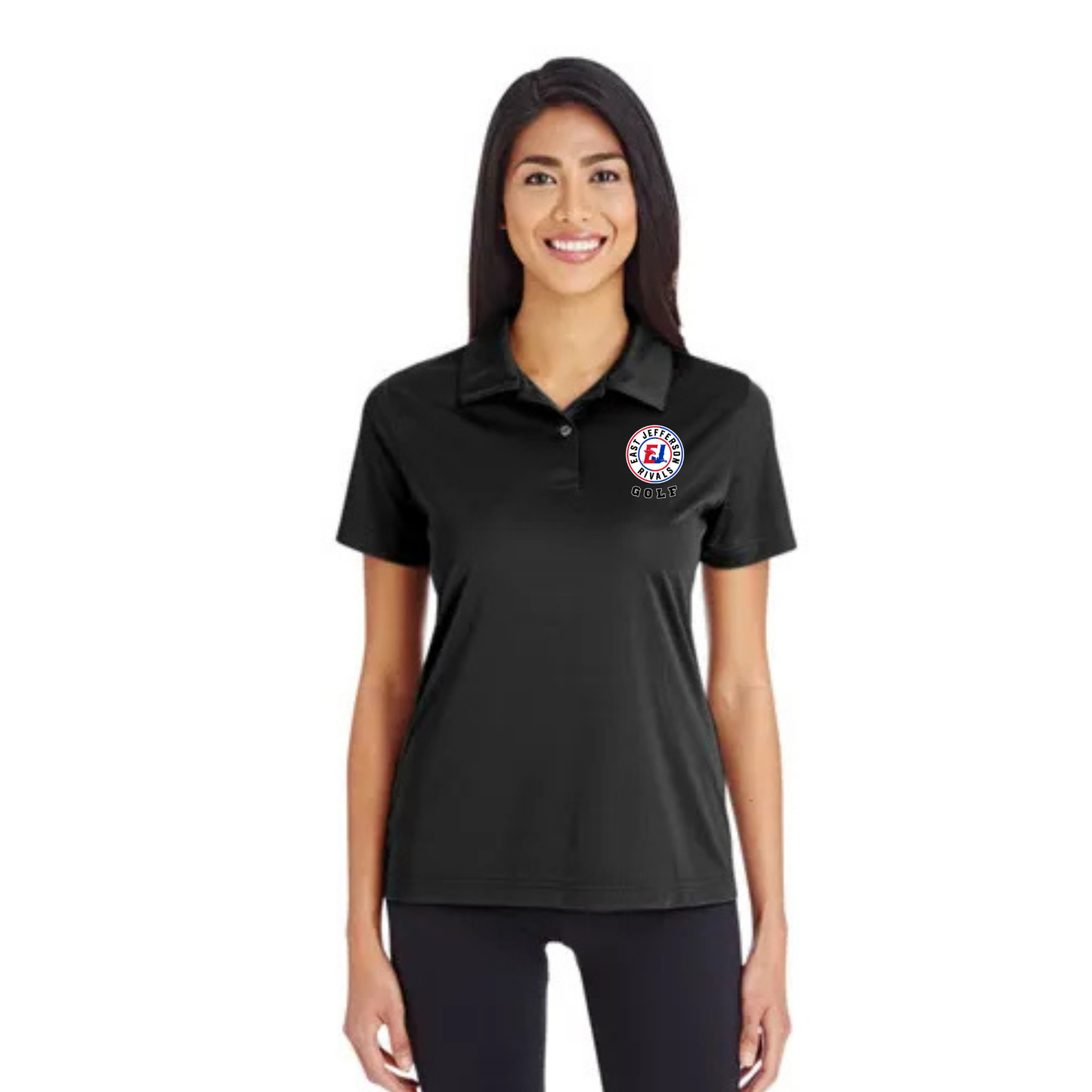 Rivals Team Circle Logo Polo - Womens